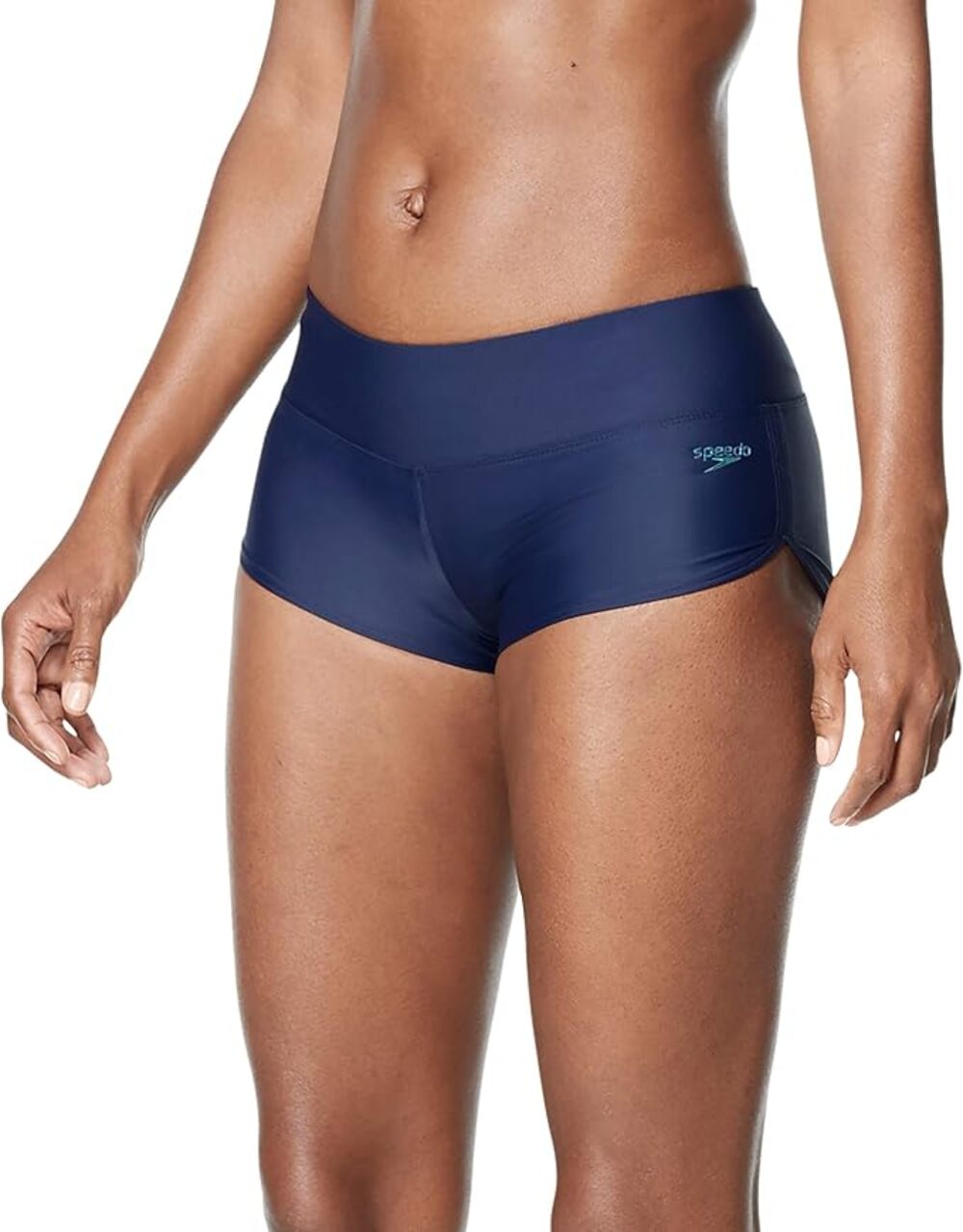 NWT Speedo Women's Swimsuit Bottom Boyshort Peacoat X-LARGE